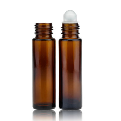 Alüminyum Plastik Kapaklı Şişelerde 10ml Amber Cam Rulo