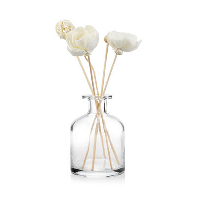 Stoper ve Uçucu Çubuk ile Aroma Ambalaj 150ml Difüzör Cam Şişe