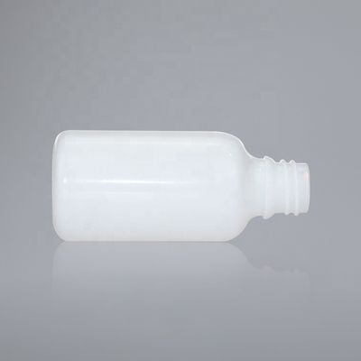 Yüksek Kaliteli Kozmetik Beyaz Porselen Damlalıklı Şişe 30ml Cam Damlalıklı Şişe