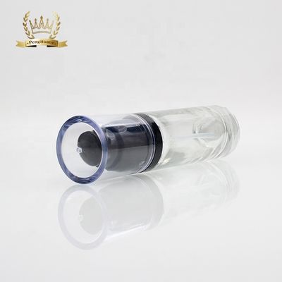 Güzellik Pompalı Lüks Yuvarlak 30ml Kozmetik Ambalaj Cam Likit Fondöten Şişesi