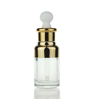 35ml Kozmetik Cam Şişe Boş Serum Yağı Özü Temizle Renkli Damlalıklı Şişe Stokta S020