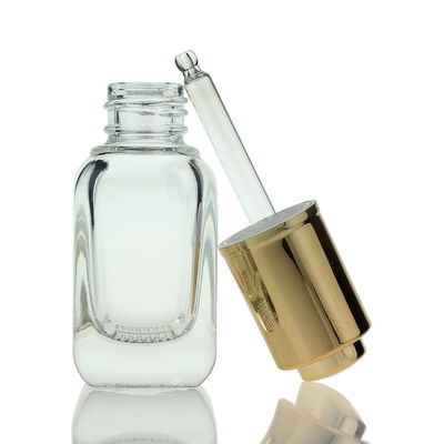 Yüz Serumu Şişesi Cam Damlatıcı Kozmetik Kirpik Serumu Şişesi 30ml Yağ için Makyaj Tedarikçisi S028