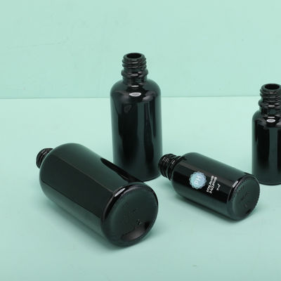Yuvarlak 5ml Bambu Siyah Esansiyel Yağı Damlalıklı Şişe