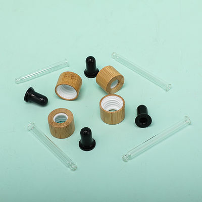 Yuvarlak 5ml Bambu Siyah Esansiyel Yağı Damlalıklı Şişe