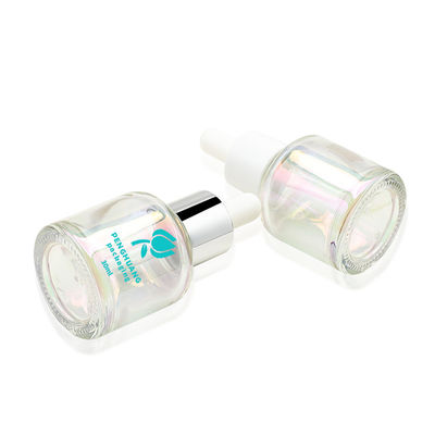 benzersiz tasarım 30ml gümüş damlalıklı serum şişesi