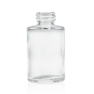30ml Yuvarlak Şekilli Cam Boş Fondöten Şişesi, Pres Pompalı