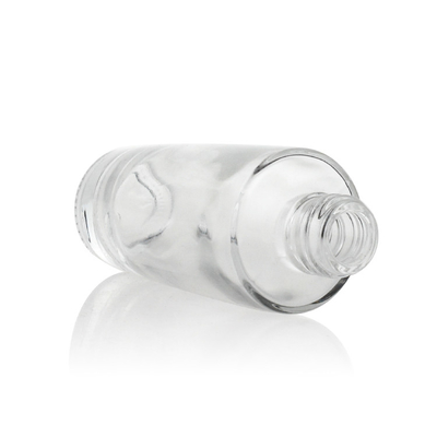 Gül Altın Pompalı 30ml Frost Fondöten Cam Şişe