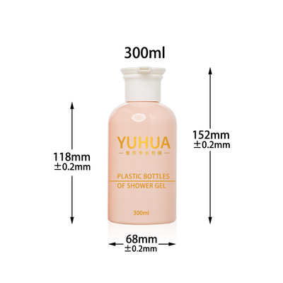360ml 12oz Losyon Pompalı Plastik Yuvarlak Şişe 28/410