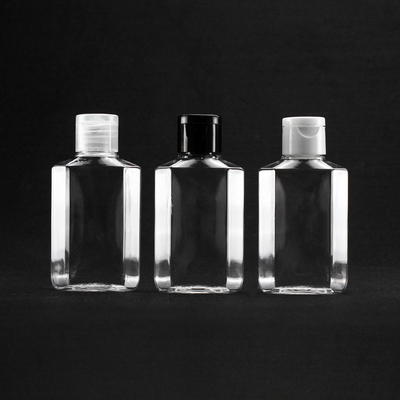 Kozmetik İnce Mist Mini PET Sprey Şişesi 60ml Sekizgen Şekilli Doldurulabilir