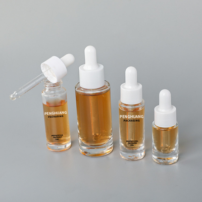 5ml 10ml 30ml Cam Serum Şişesi Kozmetik Ambalaj Cam Damlalıklı Şişeler