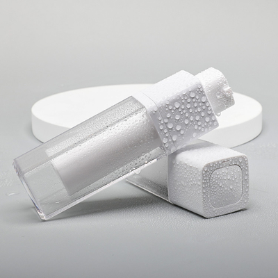 Şeffaf Havasız Plastik Ambalaj Şişeleri 15ml 30ml 50ml