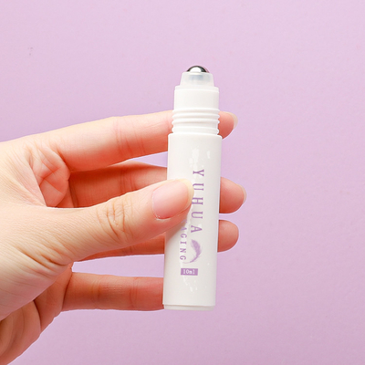 10ml 15ml PP Plastik Şişe Üzerinde Rulo Beyaz Renk Özel Logo