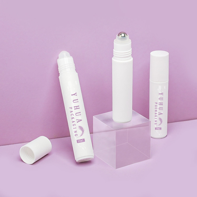 10ml 15ml PP Plastik Şişe Üzerinde Rulo Beyaz Renk Özel Logo