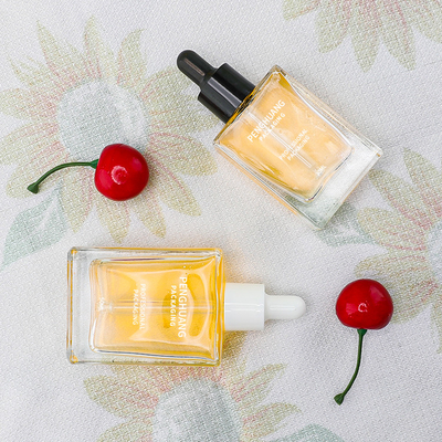 15ml 30ml 50ml 100ml Serum Damlalıklı Şişe Yağ Ambalaj Cam Kare Şekli