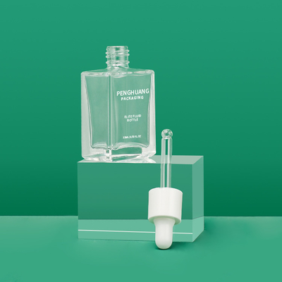 OEM 15ml Sıvı Serum Cam Damlalıklı Şişe Özü Yağ Şişesi Ambalajı