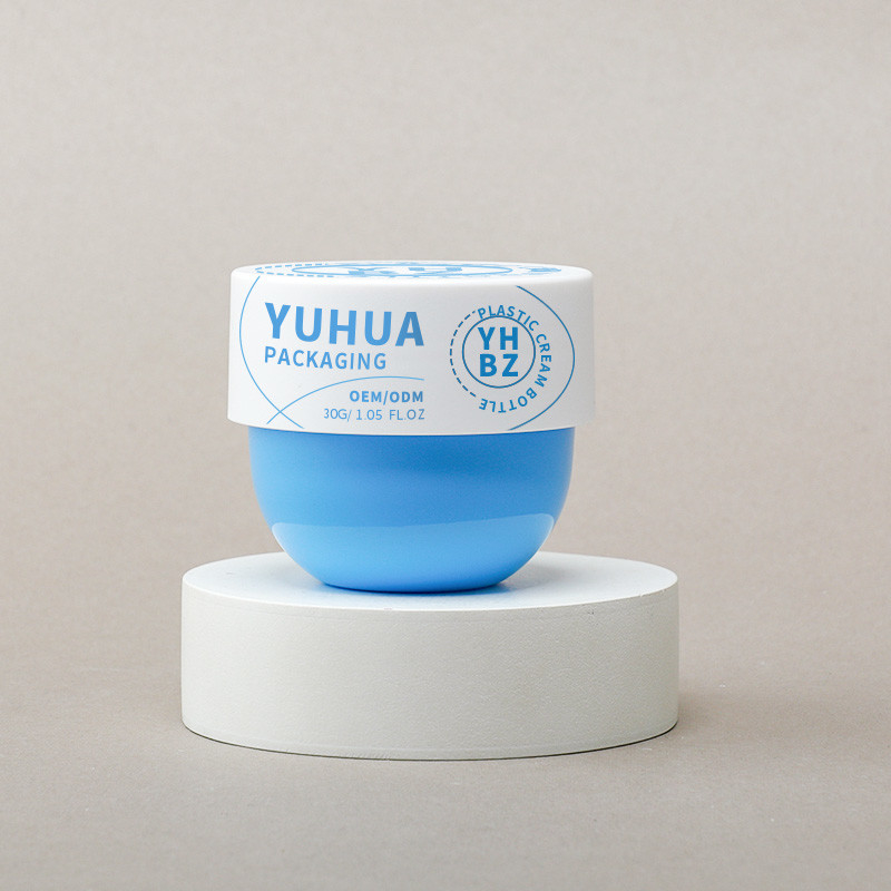30ml 50ml Plastik Kozmetik Kavanoz Ekolojik Dost Pp Flip Kapaklı Vücut Tereyağı Krem Kavanozu