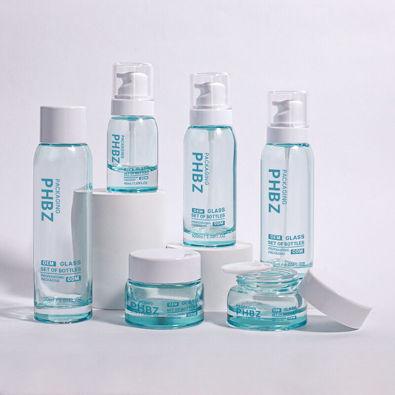 Sıcak damgalama Özel kozmetik ambalaj seti ODM OEM kabul edilir Kozmetik ürün ambalajı ve marka ihtiyaçları için tasarlanmıştır