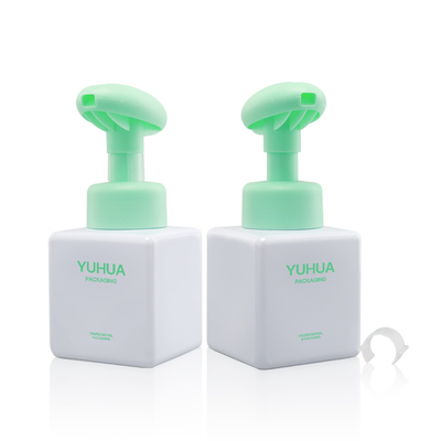 Boş Sıvı Sabun Şişesi100ml 120ml 150ml 250ml Kare Köpük Yüz Temizleyici