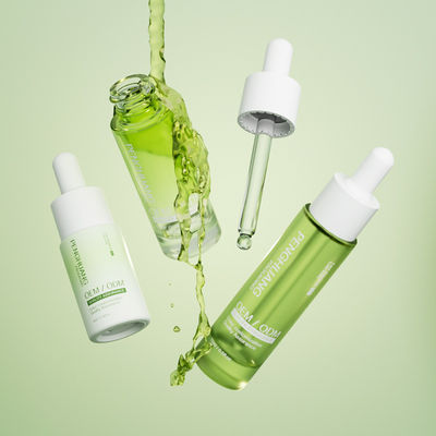 Cilt Bakım Serumu Damla Şişeleri 5ml 10ml 15ml Örnek Boyutu Saç Yağı Şişesi