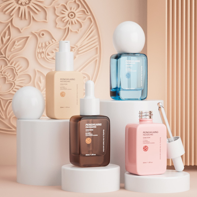 30ml yuvarlak top kapak kalın alt boş sıvı taban şişeleri