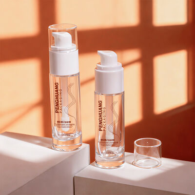 30ml kapasiteli, özelleştirilebilir baskılı ve dayanıklı, hava geçirmez, sızdırmaz tasarımlı cam kozmetik ambalaj seti sıvı fondöten şişeleri