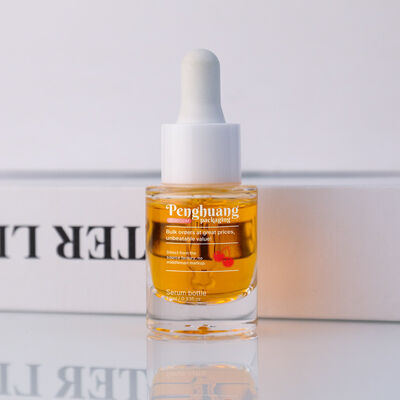 Sliver Dropper Serum Dropper Şişeler Özel Kap Kapak Dükkanlı Kapak Paketleme Seçeneği Kozmetik Deri Bakımı ve Esansyel Yağlar için