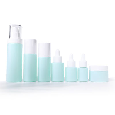 Uygun Seyahat Yüz Yıkama Temiz Köpük Şişe Lüks 15/20/30/40/50/100ml Kozmetik Ambalaj Köpük Pompası Cam Sprey Botu