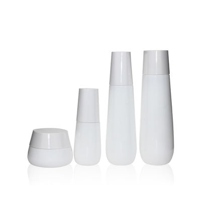 Cilt Bakımı Ambalajı İçin Süt Beyazı 50g 100ml 150ml Opal Cam Şişe Boş