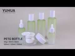 PETG 50ml Kozmetik Serum Şişesi Özel Logo Cilt Bakımı Şişesi ve kavanozu