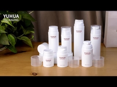 Kozmetik Ambalaj için Özel Logo Silindir PP Vakum Pompası Şişesi