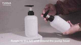 500ml PET Kozmetik Şişe Paketleme Çözümü